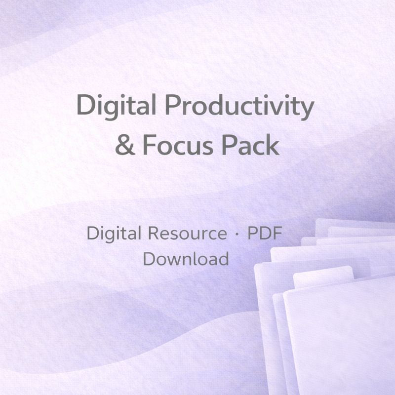 Digital Productivity & Focus Pack